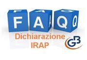 Dichiarazione IRAP: FAQ