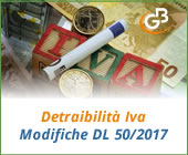 Detraibilità Iva: modifiche introdotte dall’art.2 del DL 50/2017