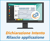 Dichiarazione d’Intento 2020: rilascio applicazione