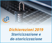 Dichiarazioni 2019: Storicizzazione e de-storicizzazione