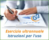 Caso pratico: Esercizio Ultrannuale, istruzioni per l’uso