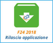 F24 2018: rilascio applicazione