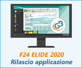 F24 ELIDE 2020: rilascio applicazione