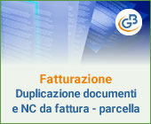 Fatturazione: Duplicazione documenti e Nota di credito da fattura - parcella