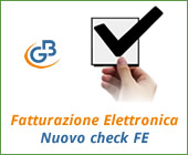 Fatturazione Elettronica: nuovo check FE