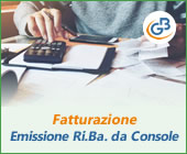 Fatturazione: emissione Ri.Ba da Console