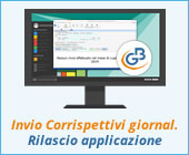 Invio Corrispettivi giornalieri 2019: rilascio applicazione