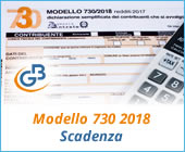 Modello 730 2018 ordinario: scadenza