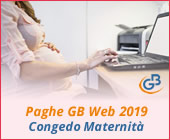 Paghe GB Web 2019: Congedo Maternità