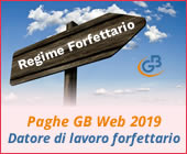 Paghe GB Web 2019: Caso Pratico – Datore di lavoro forfettario