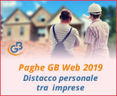 Paghe GB Web 2019: Distacco di personale tra le imprese