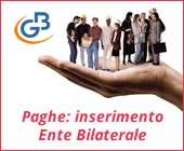 Paghe GB Web 2017: inserimento Ente Bilaterale