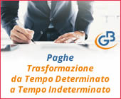 Paghe GB Web 2018: Trasformazione da Tempo Determinato a Tempo Indeterminato