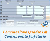 Compilazione Quadro LM 2019: contribuente forfetario