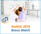 Redditi 2018: Bonus Mobili
