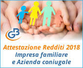 Attestazione Redditi 2018: Impresa familiare e Azienda coniugale