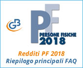 Redditi PF 2018: riepilogo principali FAQ