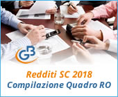 Redditi Società di Capitali 2018: compilazione Quadro RO