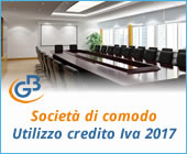 Società di comodo: controlli per utilizzo credito Iva 2017