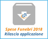 Comunicazione Spese Funebri 2018: rilascio applicazione