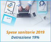 Spese sanitarie 2019: detrazione 19%