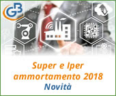 Super e Iper Ammortamento 2018: novità