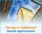 Terreni e Fabbricati 2019: novità applicazione