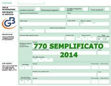 770 Semplificato: disponibile per il 2014!!!