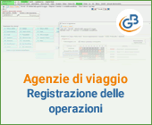 Agenzie di viaggio: registrazione delle operazioni