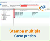 Come effettuare la stampa multipla: caso pratico