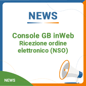 Console GB inWeb: Ricezione dell’ordine elettronico (NSO)