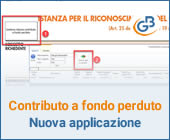 Contributo a fondo perduto: nuova applicazione