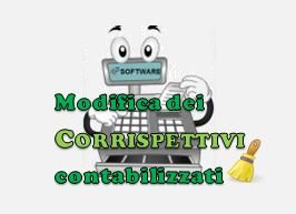 Modifica di Corrispettivi già contabilizzati