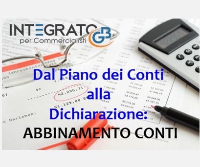 Dal Piano dei Conti al Dichiarativo: Abbinamento Conti