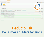 Deducibilità delle Spese di Manutenzione