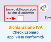 Dichiarazione IVA 2020: check Esonero apposizione visto conformità