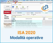 ISA 2020: modalità operative