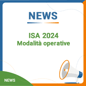 ISA 2024: modalità operative