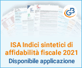 ISA Indici sintetici di affidabilità fiscale 2021: disponibile applicazione