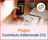 Paghe: Contributo Addizionale CIG