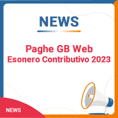 Paghe GB Web: Esonero Contributivo 2023