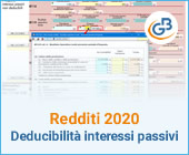 Redditi 2020: deducibilità degli interessi passivi per i soggetti IRES