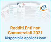 Redditi Enti non Commerciali 2021: disponibile applicazione