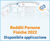 Redditi Persone Fisiche 2022: disponibile applicazione