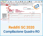 Redditi Società di Capitali 2020: compilazione Quadro RO