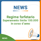 Regime forfetario: superamento limite 100.000 in corso d’anno