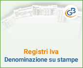 Registri Iva: denominazione su stampe