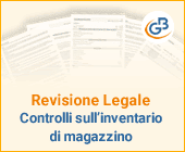 Revisione legale: Controlli sull’inventario di magazzino