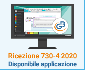 Ricezione 730-4 2020: disponibile applicazione