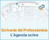 Scrivania del Professionista: L’Agenzia scrive